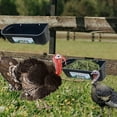 Chicken Goat Hanging Fence Feeder, Water Trough for Deer Duck Dog and