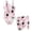 Cartoon Cat Paw Pink, variant on SEANATIVE Girls One-Piece Swimsuits with Mesh Cover-up Skirt One-Piece Bathing Suits Swimwear for Kids Teenagers, Size 7-8, Seashell Starfish Mermaid Scale Pattern Pink Yellow Blue Gradient