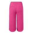 thumbnail image 4 of Glisme Womens Pants Fashion Straight Leg Casual Pants High Waist Sports Loose Pants Trend Trousers pink, 4 of 5
