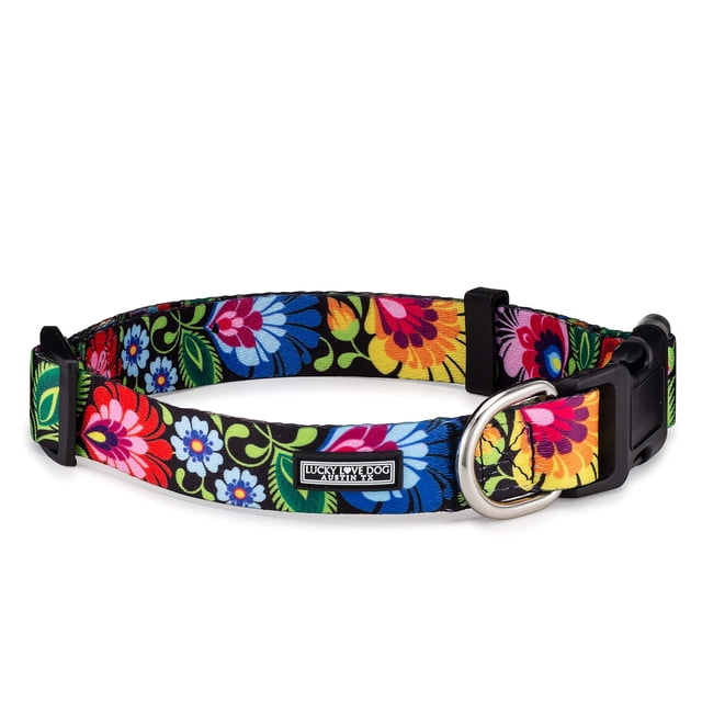 Collar para perros Lucky Love Dog Blackbird para perros pequeños y grandes
