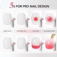thumbnail image 2 of Esmalte de uñas Blooming Gel GAOY, 16 ml, gel UV transparente, 2 of 6