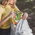thumbnail image 5 of FORMRS 13-13.3 inch Laptop Sleeve Case Soft Carrying Quilted Computer Bag Cover, Beige Leaves, 5 of 7