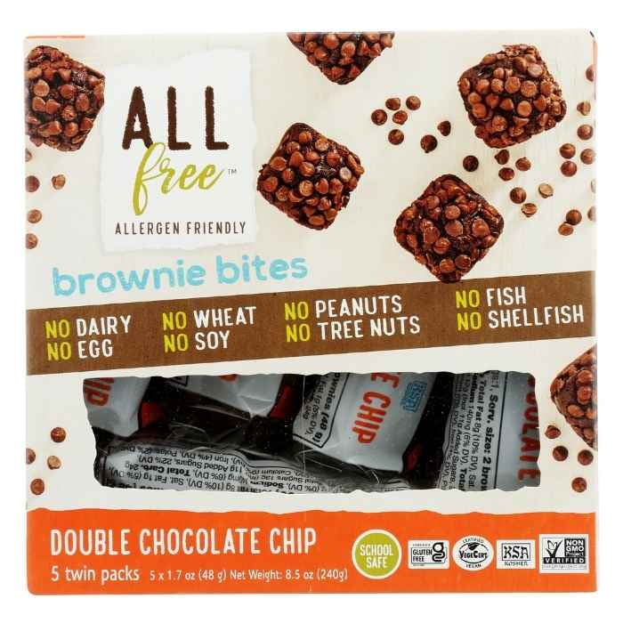 ALLfree Brownie Bites, 5Pack Assorted Flavors