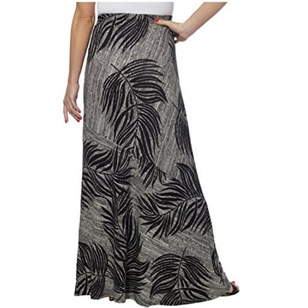 black maxi skirt walmart