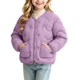 thumbnail image 4 of ATOGUTA Girl's Puffer Kids Fall Fashion Warm Long Sleeve Down Jackets with Pockets Outdoor Clothes Size 3T-13, 4 of 7