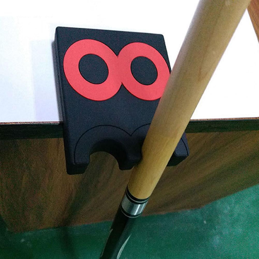 Spptty Cue Holder,PVC Portable Universal 2 Hole Pool Cue Billiards Snooker Stick Holder Rack