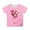 Pink, variant on Shadoumai Girls Shirts Size 7-8 Cartoon Print Round Neck Short Sleeve T Shirts Comfortable Tee Tops T-Shirts Infant To Big Kid