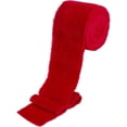 thumbnail image 1 of Frayed Polyester Ribbon Raw Edge Wired Ribbon Garment Accessories for Gift Wrapping Crimson 3 inch(76mm) about 6.00 Yards(5.49m)/Roll, 1 of 9