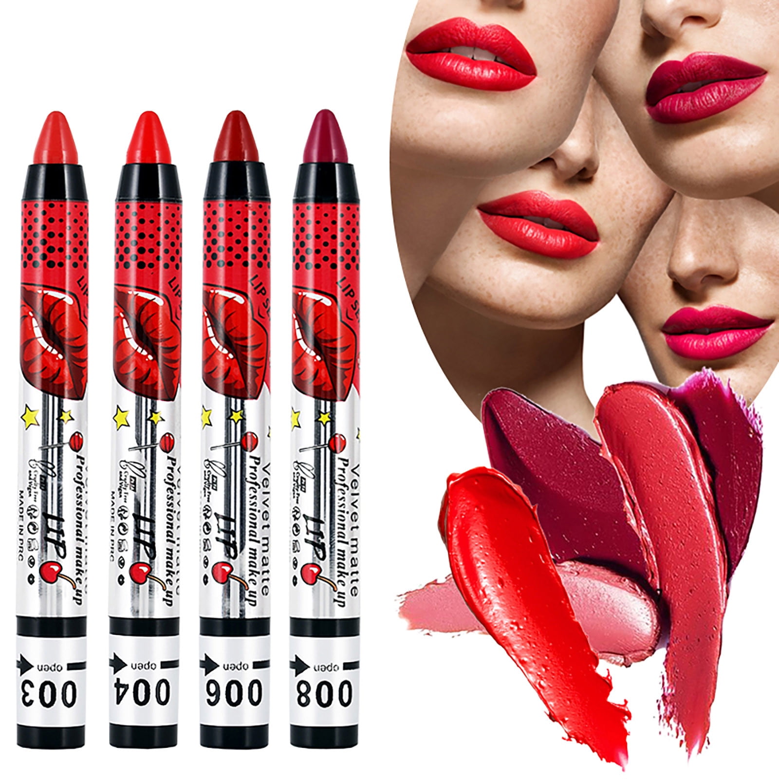 Herrnalise Velvet Lipstick Pen Lipstick Lip Liner Smooth And Easy To