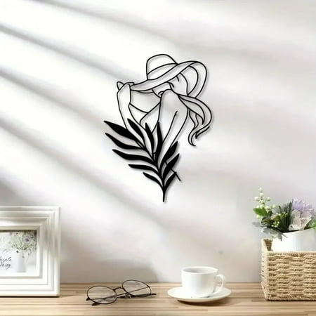 

Female Metal Wall Art Female Facial Art Female Body Sculpture Metal Line Wall Art Modern Female Wall Decoration Female Metal Wall Art Boots Ornament Christmas Clear Beads Garland Leafs Christmas Worry