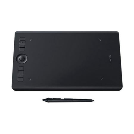 Wacom Intuos Pro Medium Bluetooth Graphics Drawing Tablet, 8 Customizable ExpressKeys, 8192 Pressure Sensitive Pro Pen 2 Included, Compatible with Mac OS and Windows