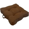 Chamois Oversized Solid Color Square Floor Cushion 24" x 24" Pack of 1
