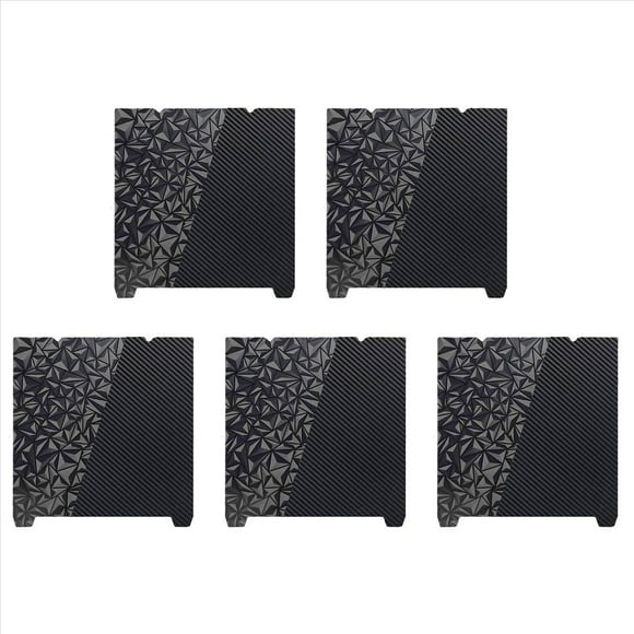 5X Plataforma para Impresora 3D H1H Hoja K1 K1C 235x235mm, Placa de Construcción H1H Cama de Impresión de Acero con Resorte,D