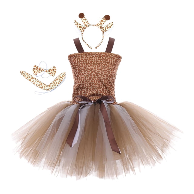 Vestido de tutú de jirafa Sunnimix Para Bebé Niño Niña Elegante