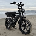 thumbnail image 5 of TST Electric Bike for Adults, 750W Motor, 20mph, 20"x4" Fat Tire, E Mountain Bike, 48V/15AH, Tested to UL2849 Standard by SGS, Age 16+, 5 of 12