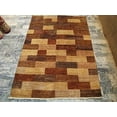 thumbnail image 1 of Modern Mahal Vegetable Dyed Wool Carpet Hand Knotted Area Rug (6x4)', 1 of 5