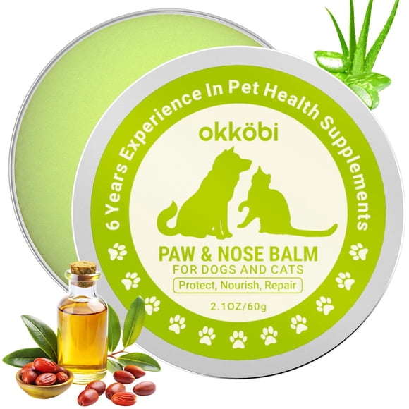 Bálsamo para Patas y Nariz OKKÖBI para Perros y Gatos 60 g
