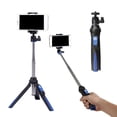 thumbnail image 4 of Baohd Benro MK10 Perche à Selfie Trépied Bluetooth 3.0 Acier Inoxydable Monopode Ajustable pour IOS/Android, 4 of 9