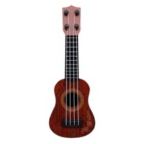 Coffee Kids Classical Ukulele Guitar Toy Early Education Small Guitar Supplies Adj G19215