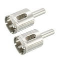 thumbnail image 3 of 25mm Diamond Grit Hole Saw Drill Bit 2Pcs for Tile Glass, 3 of 5