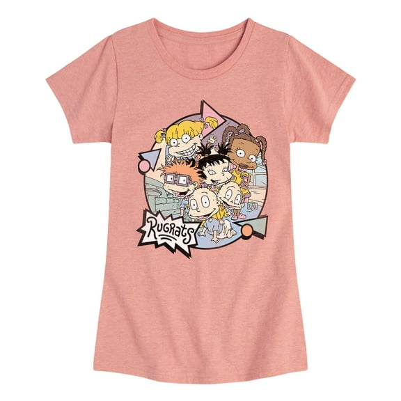Rugrats - Retro - Toddler And Youth Girls Short Sleeve Graphic T-Shirt
