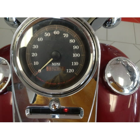 Road King Paint - Laminated Poster Speedometer Motorcycle Road King Poster Print 11 x 17