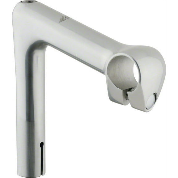 Cinelli 1A Quill Stem, 100mm -17 degree 26.0mm Milky Silver Anodized