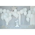thumbnail image 5 of Matte White Balloons - 12 Inch Latex Balloons - 72 Pack, 5 of 8