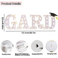 thumbnail image 7 of Graduation Decorations GRAD 2026 LED Light Up Letters Sign, Battery Operated Marquee Letter Lights for Class of 2026 Graduation Decorations, High School Senior & College Graduation Party Decor, 7 of 7