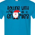 thumbnail image 4 of Inktastic Rolling with My Gnomies Cute Christmas Gnome in Hat T-Shirt, 4 of 5