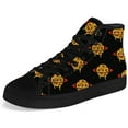 thumbnail image 5 of Aidianart Womens Pizza High Top Shoes High Top Canvas Sneakers Size 8, 5 of 5