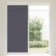 thumbnail image 4 of Cortina para puerta francesa con aislamiento térmico y privacidad, cortinas para puerta de 26 x 69 pulgadas gris oscuro, 4 of 6