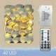 thumbnail image 2 of Ocean Real Seashell 0.8"(h) 40 Led String Lights 13.85ft Battery Operated Waterproof Warm White With Timer And Remote Control For Beach Themed Decor B, 2 of 5
