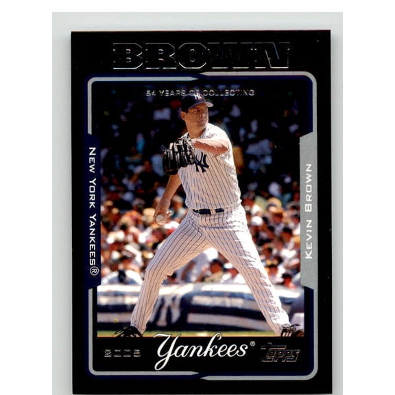 Kevin Brown Card 2005 Topps Black #547