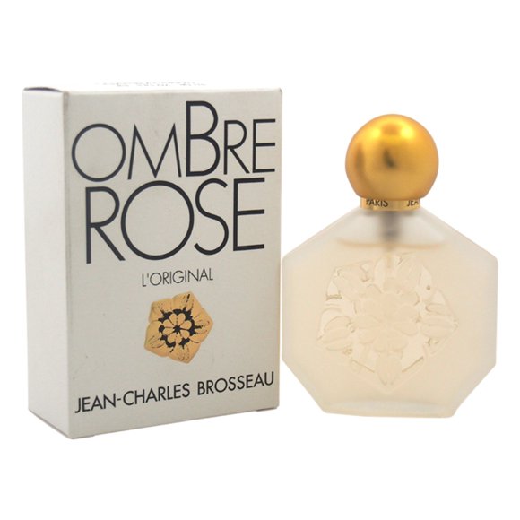 Ombre Rose par Brosseau Vaporisateur Eau de Toilette 1 oz (Femme) 30 ml
