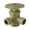 Gold, variant on Proflo Pfx3t322r 1/2" X 3/8" X 3/8" Dual Outlet Stop - Brass