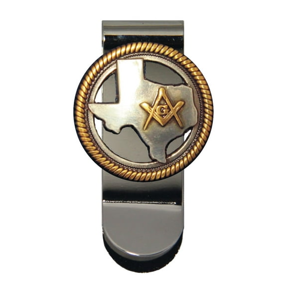 Texas Mason Money Clip