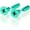 1Pair Green, variant on Punk Titanium Steel Screw Nail Stud Earrings for Women Men Streetwear Jewelry, Egirl Eboy Rock Party Jewelry[h5387]