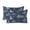 Dark Blue Light Blue, variant on Nautical Ship Satin Pillowcases with Zipper Cal King Size Cooling Silk Pillow Cases for Hair and Skin Soft Retro Coastal Ocean Lighthouse Mountain Map Throw Pillow Covers for Women Men 20x40 Inch