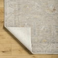 thumbnail image 6 of Boutique Rugs Ashra Traditional Runner Rug - Lambswool, Cloud Gray, Nutmeg - 2'7" x 10' Runner, 6 of 12