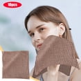 thumbnail image 1 of Qocolhg 10 Pcs Cleaning Rags for Housekeeping, Cleaning Cloths Hand Washcloths Hand Towels Washable Machine Washable Reusable Cleaning Wipes Drying and Cloths Absorbent for Kitchen and Office, 1 of 6