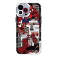 thumbnail image 1 of hot Marvel Spider Man Case for iPhone 7 6s 13 Pro Max 8 15 Plus 14 Pro 11 SE X XS 12 Mini XR 11Pro Clear Silicone Coque Cover, 1 of 7