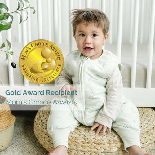 Tealbee Dreamsuit - Bamboo Sleep Sack with Legs - (1.5 Tog) Seashell 12m-2t