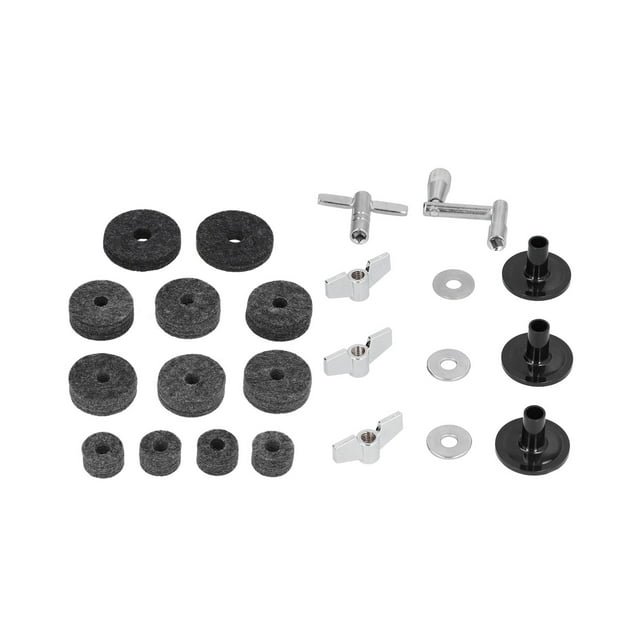 Juegos De Fieltros De Platillos, Kit De Emergencia Esencial Tamaño Estándar Mejorar La Del Juego De Batería Fieltro Fuerte Y Duradero Para La Mayoría De Los Kits De