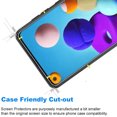 thumbnail image 2 of Vultic [3 Pack] Screen Protector for Samsung Galaxy A21 [Case Friendly], Tempered Glass Film Cover, 2 of 5