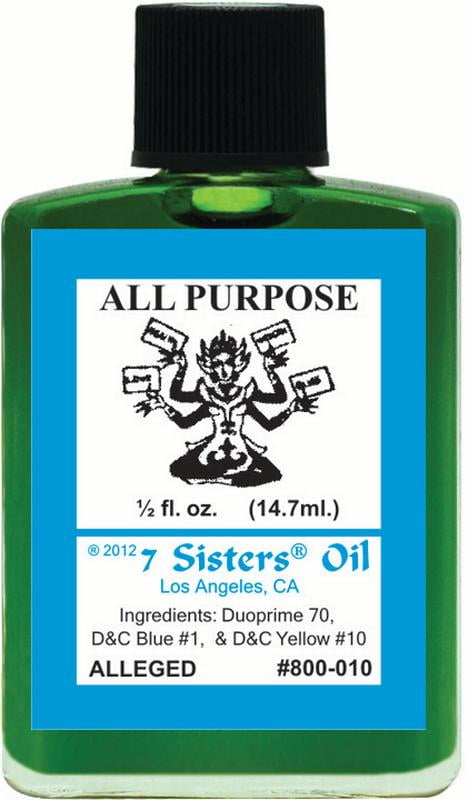 7 SISTERS Spiritual Wicca Magick Oil-ALL PURPOSE 1/2oz