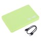 thumbnail image 1 of SATA a USB3.0 HDD Box de alta velocidad de 2,5 pulgadas para almacenamiento externo SSD (verde) Ehuebsd Para estrenar, 1 of 7