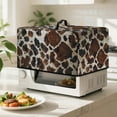 thumbnail image 2 of TSOVTHRID Vintage Cow Print Microwave Oven Cover Dust-Proof Microwave Toaster Oven Cover Foldable Kitchen Appliance Protector Suitable for Most Microwave Ovens, 18.25"W x 14.5"D x 11"H, S, 2 of 7