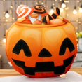 thumbnail image 3 of Almohada de relleno de Halloween con forma de calabaza para niños y adultos, 3 of 5