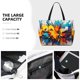 thumbnail image 3 of Fotbe Colorful Paint Print Bolsa de Viaje para Playa - Resistente al Agua, Bolsa Tote de Gran Capacidad y Ligera con 7 Bolsillos para Mujeres y Hombres, 3 of 7
